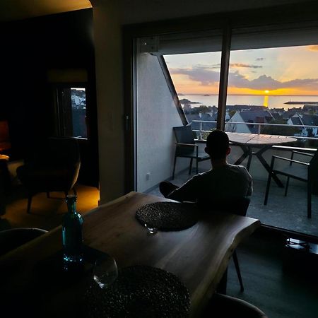Appartement Bretagne Vue Mer Exceptionnelle Sur Les Hauts D'Erquy Au Calme ! Et Au Pied Du Gr34 Zewnętrze zdjęcie