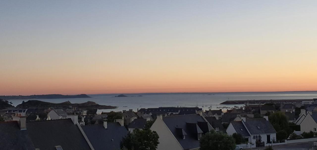 Appartement Bretagne Vue Mer Exceptionnelle Sur Les Hauts D'Erquy Au Calme ! Et Au Pied Du Gr34 Zewnętrze zdjęcie